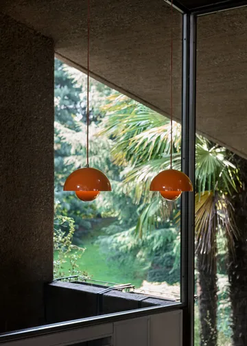 Flowerpot VP1 pendel - Zesty orange - &Tradition