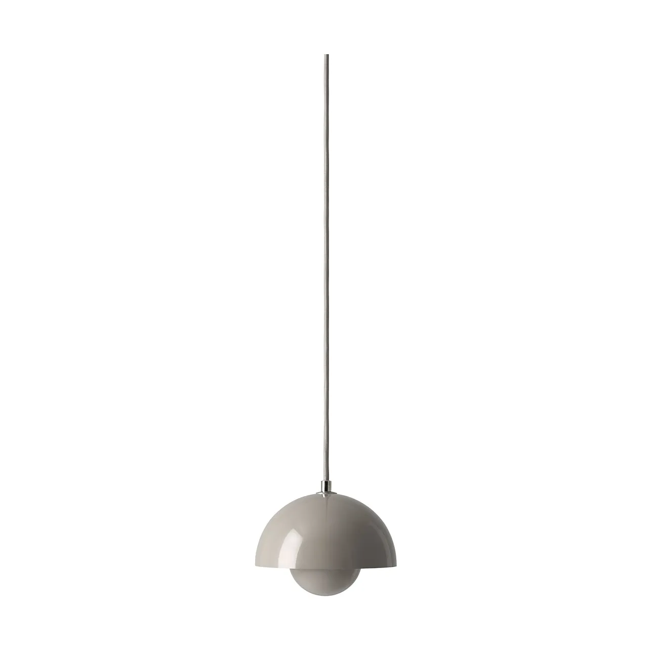 Flowerpot VP10 pendel, Grå-beige &Tradition