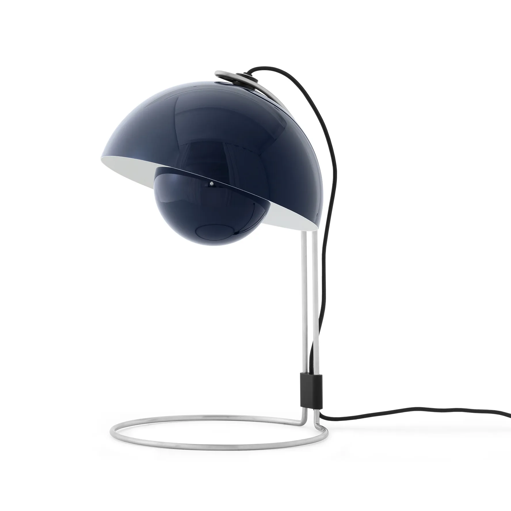Flowerpot VP4 bordslampa, Steel blue &Tradition