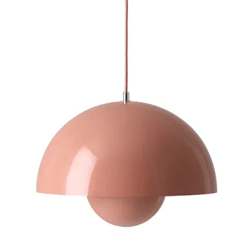 Flowerpot VP7 pendel - Beige-röd - &Tradition