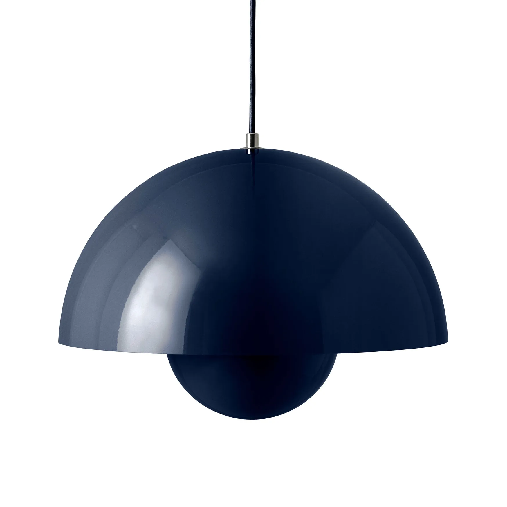Flowerpot VP7 pendel, Steel blue &Tradition