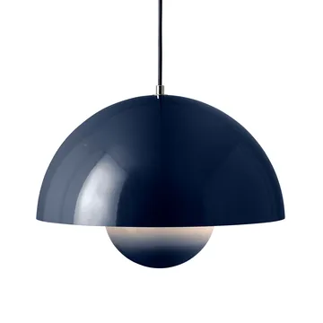 Flowerpot VP7 pendel - Steel blue - &Tradition