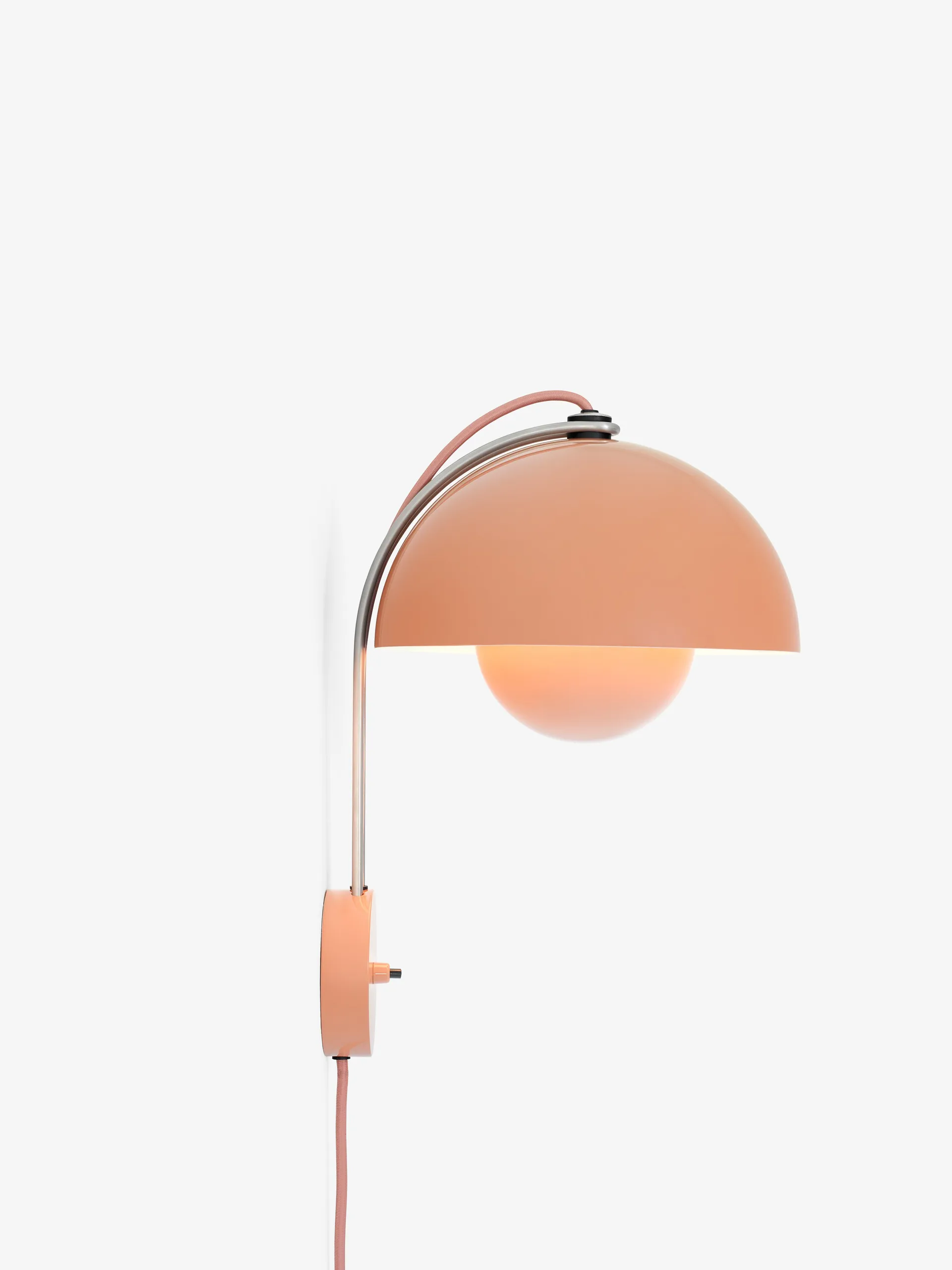 Flowerpot VP8 vägglampa, Beige red &Tradition