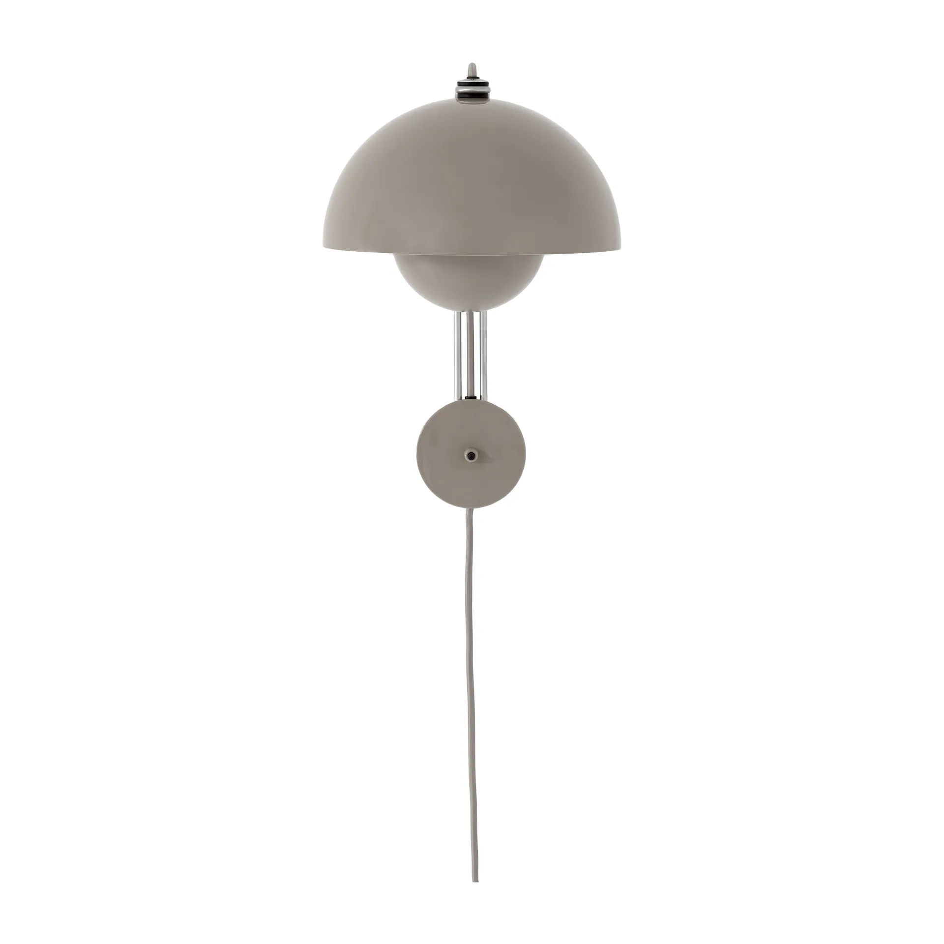 Flowerpot VP8 vägglampa, Grey beige &Tradition