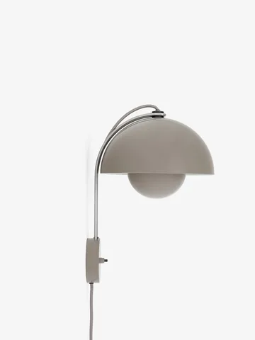 Flowerpot VP8 vägglampa - Grey beige - &Tradition