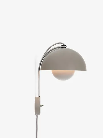 Flowerpot VP8 vägglampa - Grey beige - &Tradition