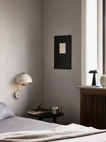 Flowerpot VP8 vägglampa - Grey beige - &Tradition