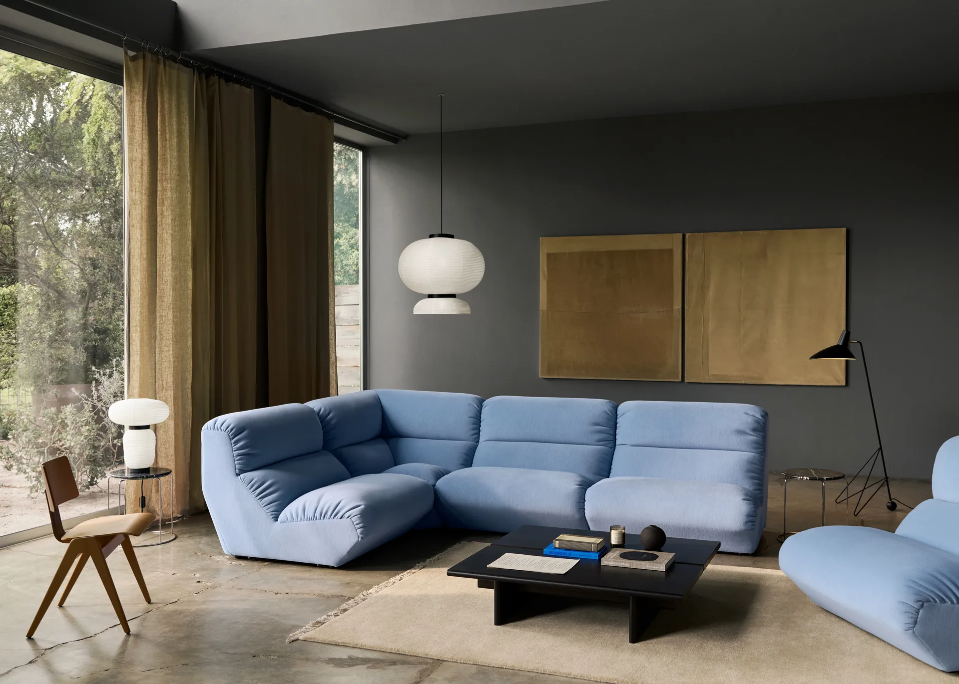 Hi Lo modulsoffa konfiguration E Gentle 0733 &Tradition