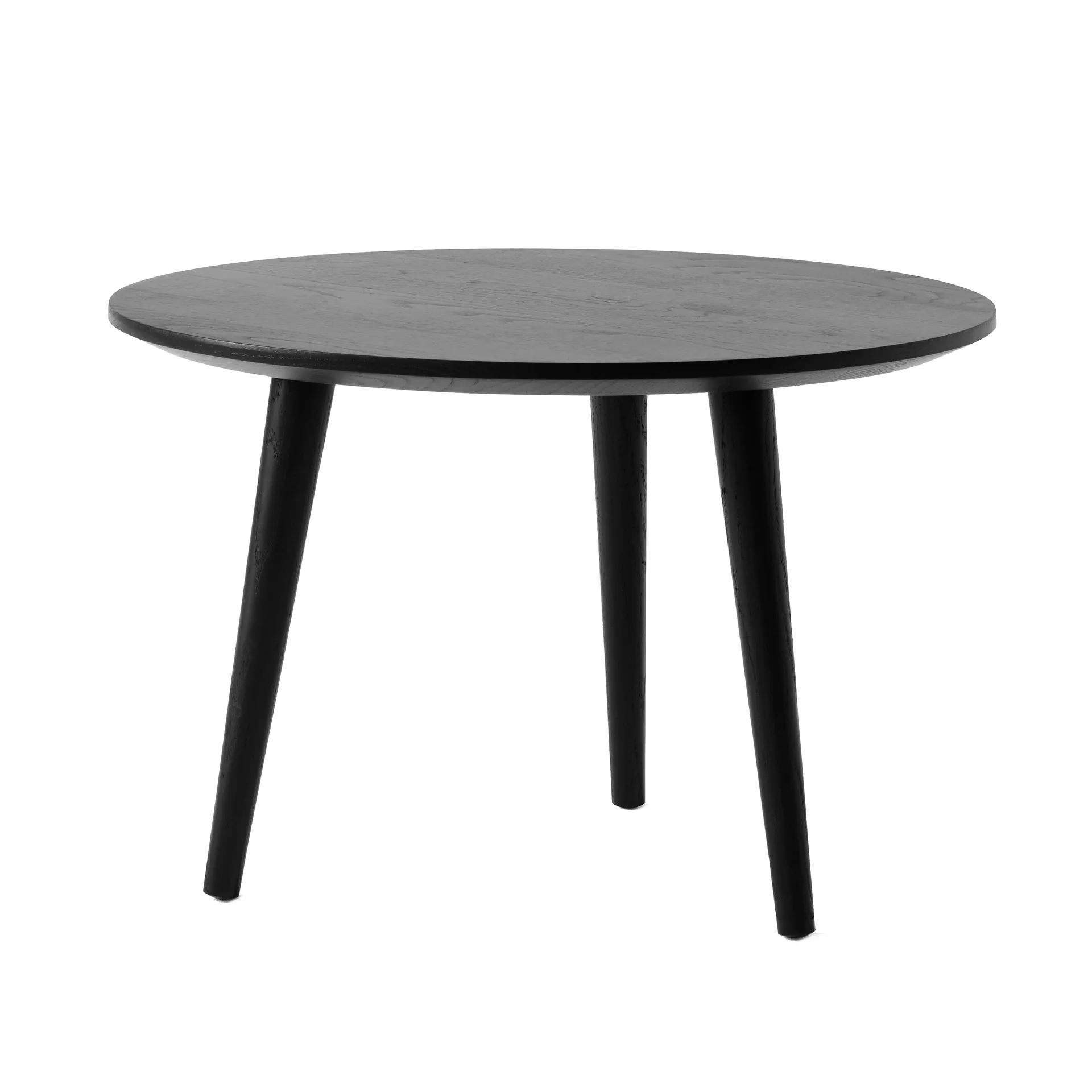 In Between soffbord SK14 Ø60 cm, Black lacquered oak &Tradition