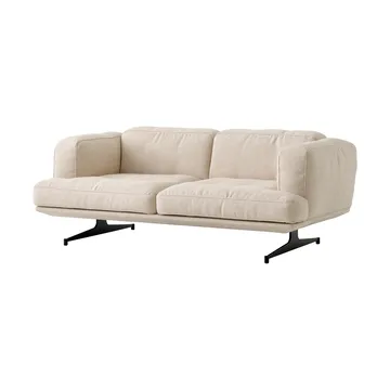 Inland AV22 soffa 2-sits - Clay 0011-warm black - &Tradition
