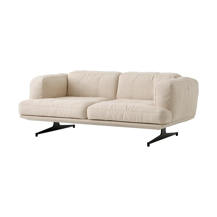 Inland AV22 soffa 2-sits - Clay 0011-warm black - &Tradition