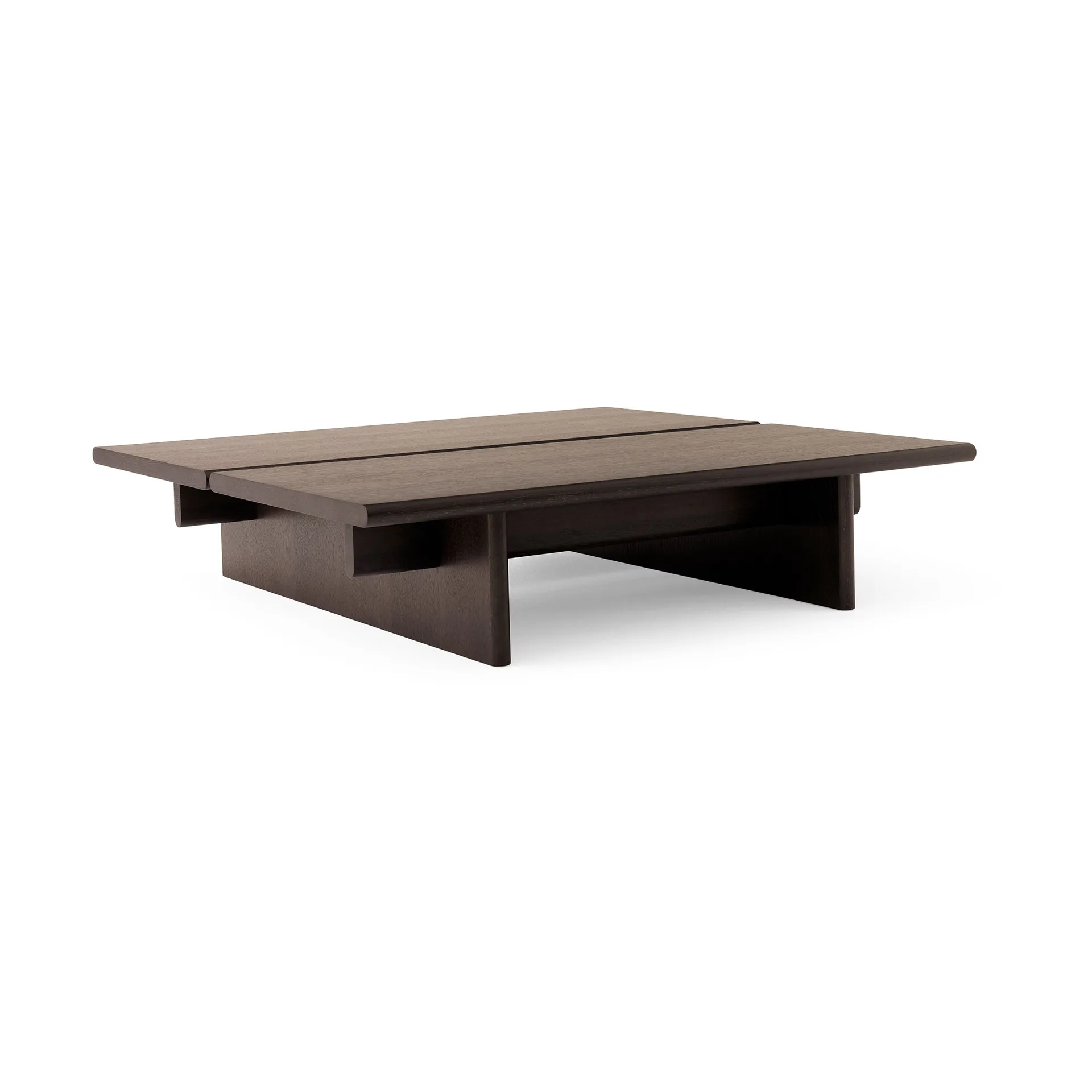 Ita OS4 soffbord 110x110 cm, Dark stained oak &Tradition