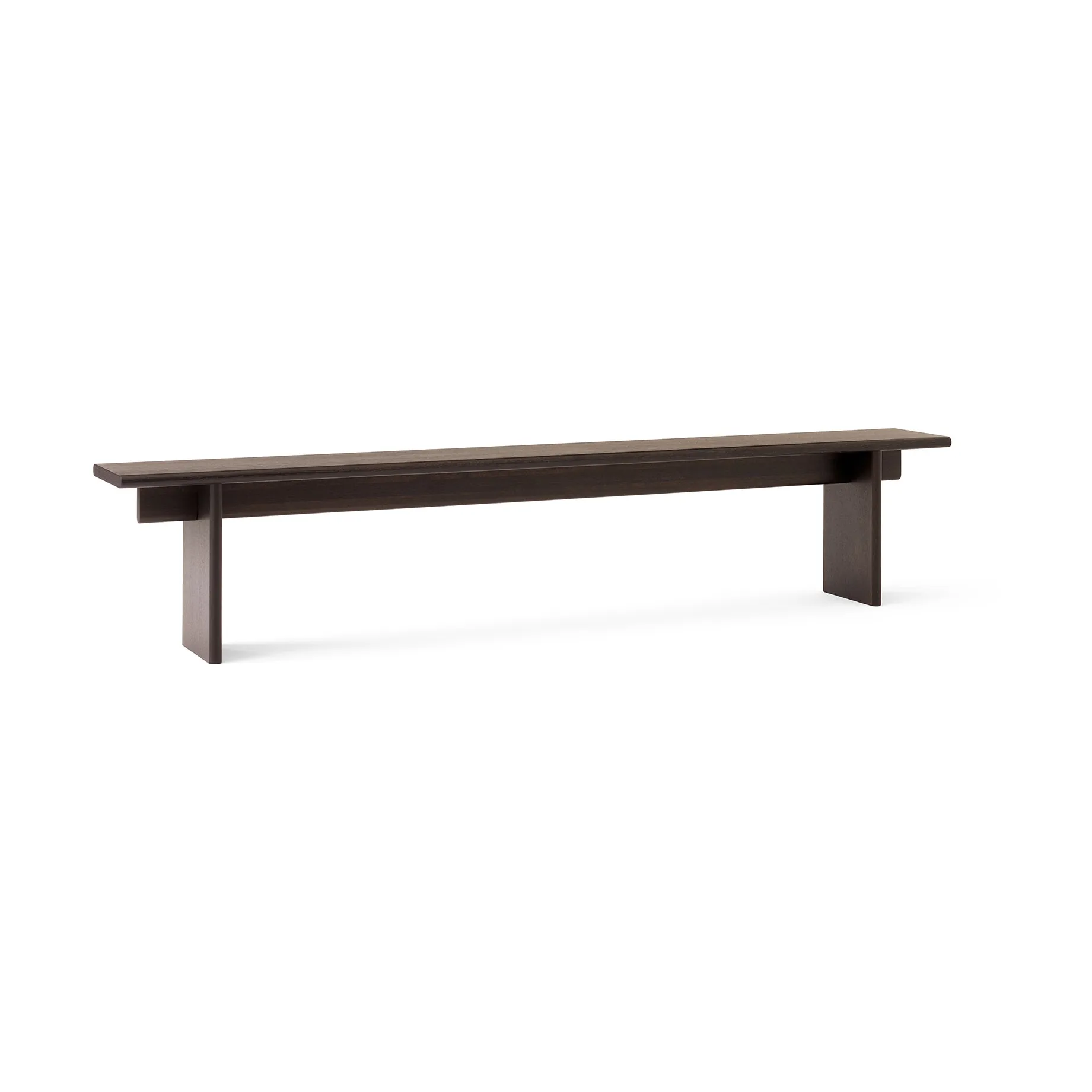 Ita OS6 bänk 230 cm, Dark stained oak &Tradition