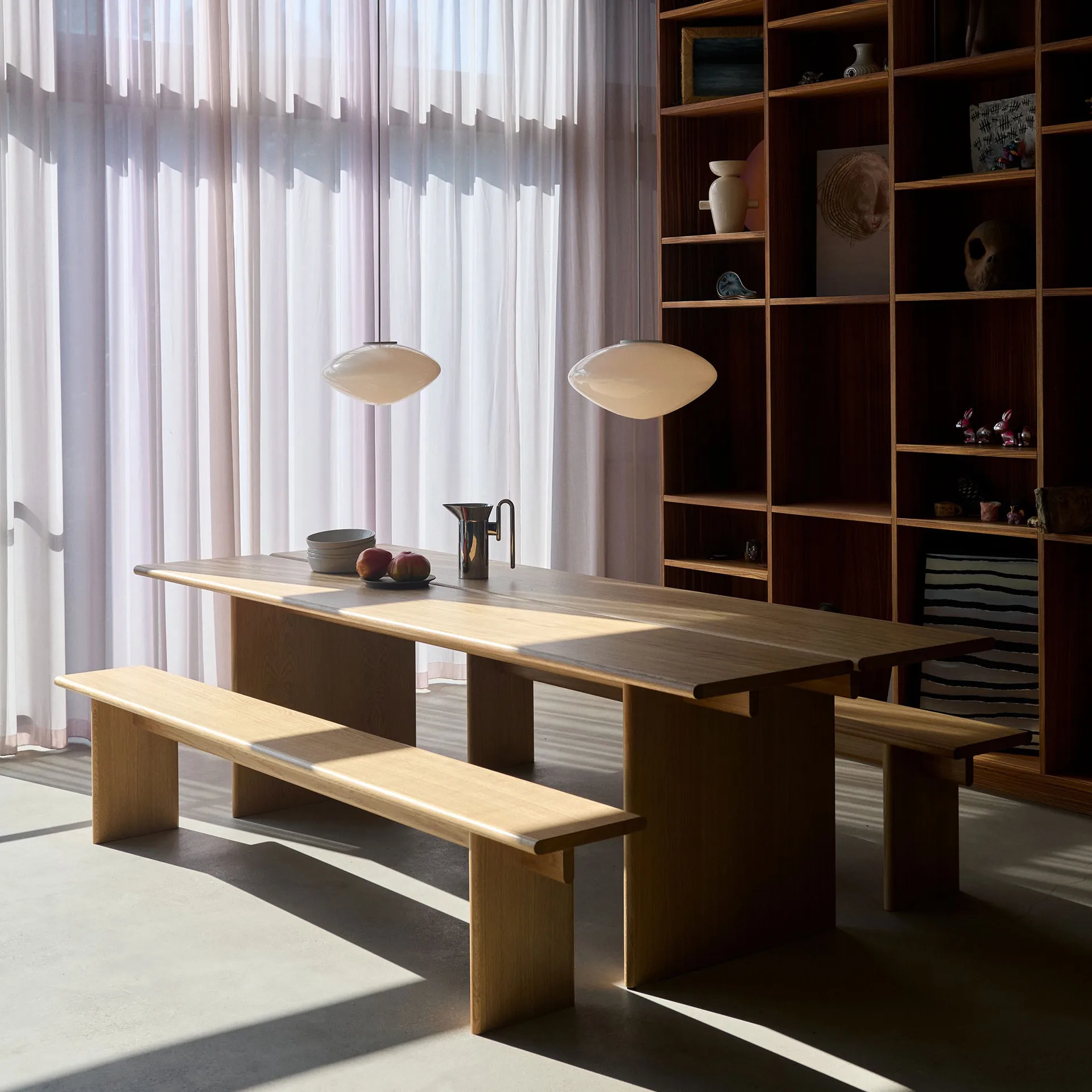 Ita OS6 bänk 230 cm, Oak &Tradition