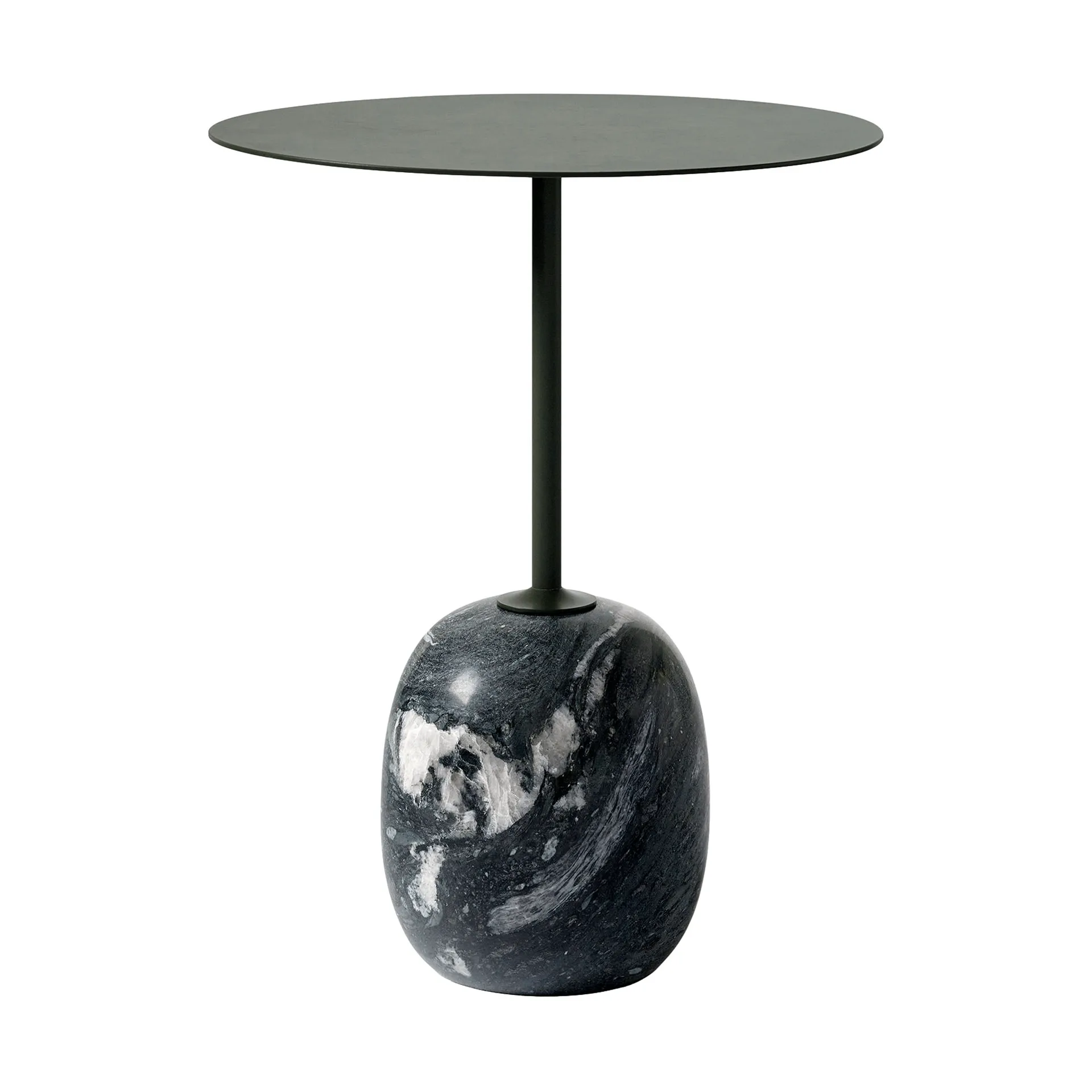 Lato bord LN8, Deep green-verde grigio, Ø40x50 cm &Tradition