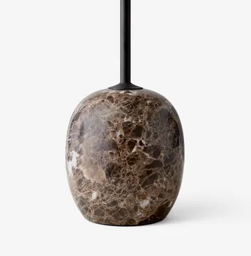 Lato bord LN8 - Warm black-Emparador marble - &Tradition