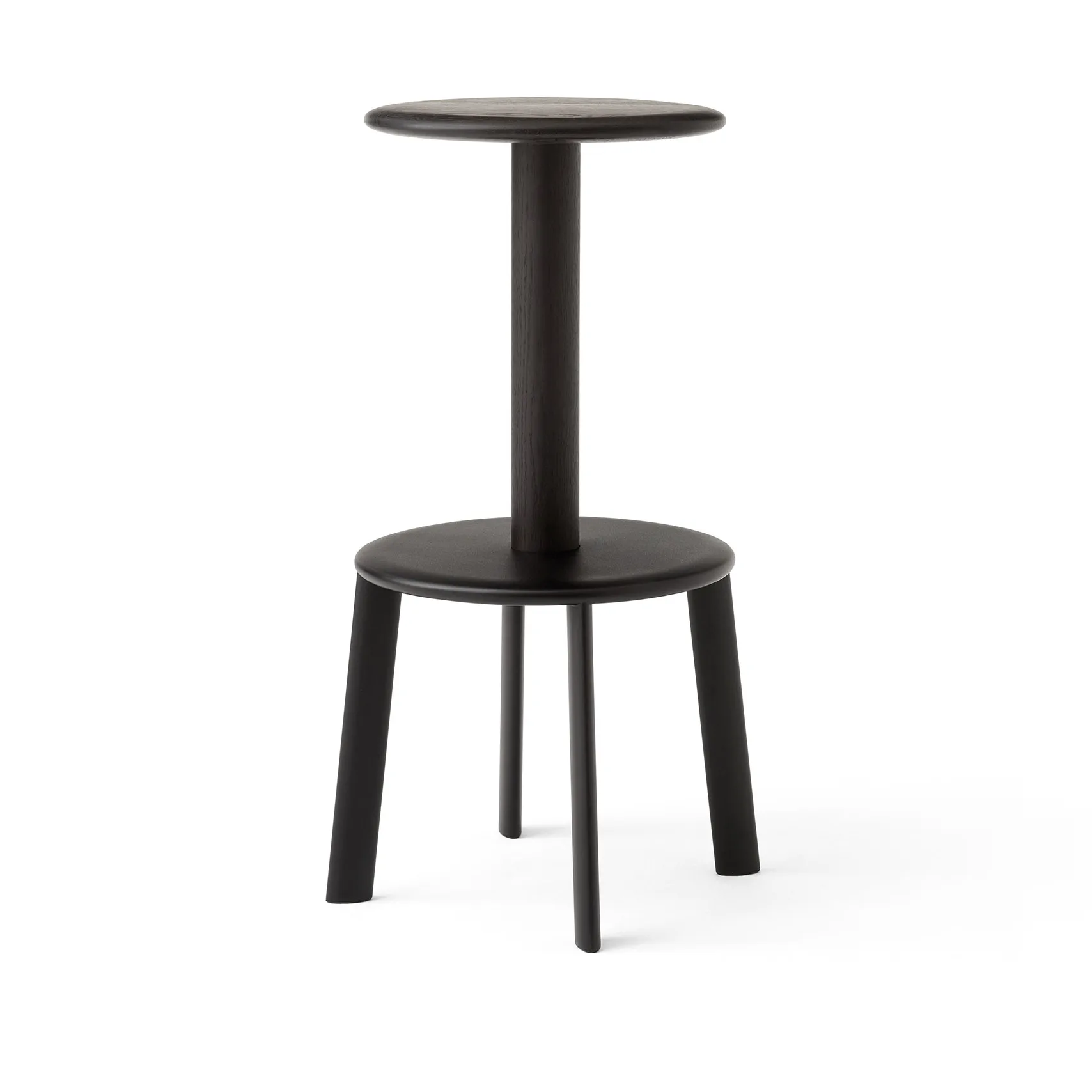 Massif AV40 barstol, Dark stained oak-warm black &Tradition