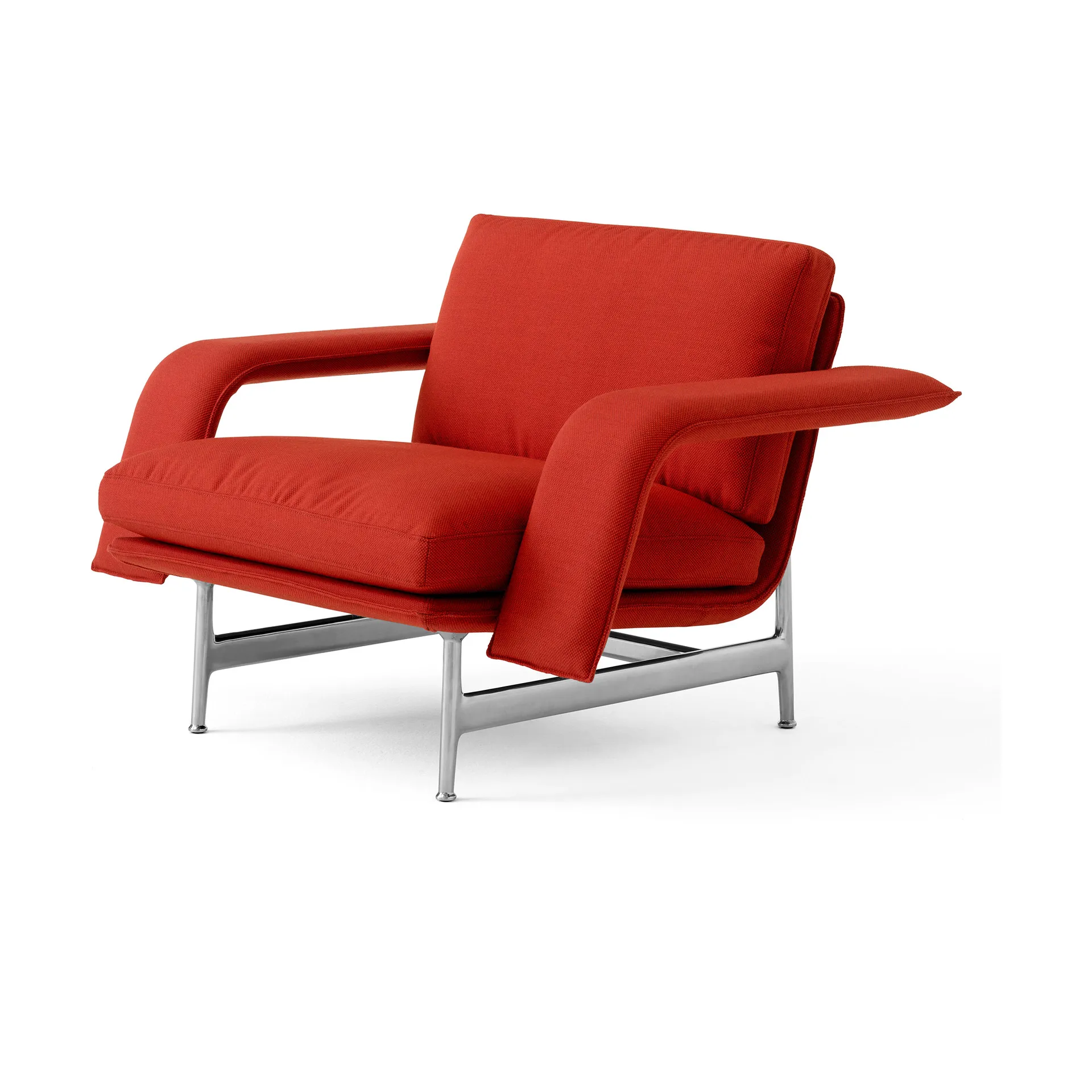 Meantime AV29 loungefåtölj, Pol. aluminium-Fiord 0571 &Tradition