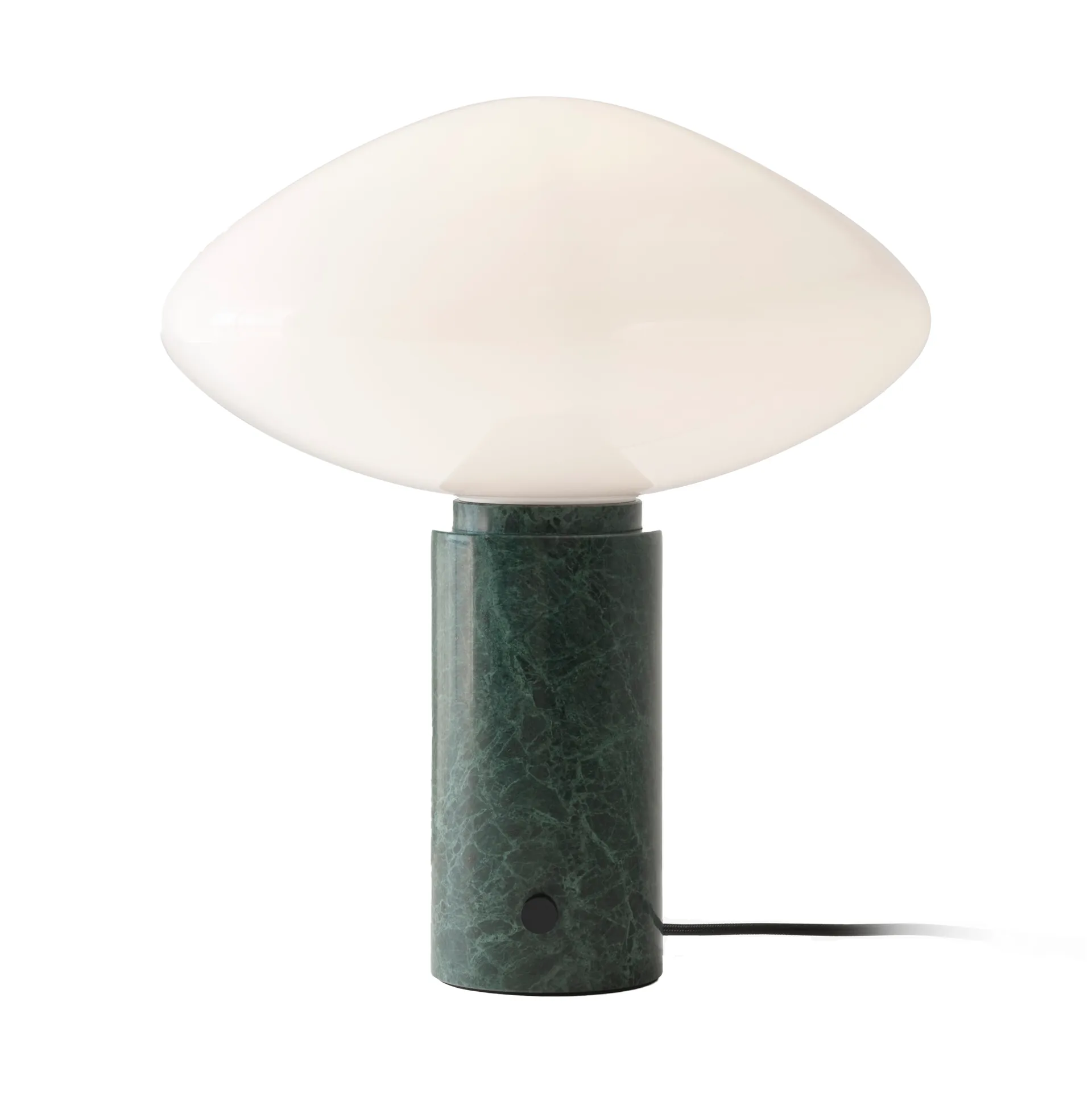 Mist AP17 bordslampa Ø37 cm, Matt White & Guatemala Verde &Tradition