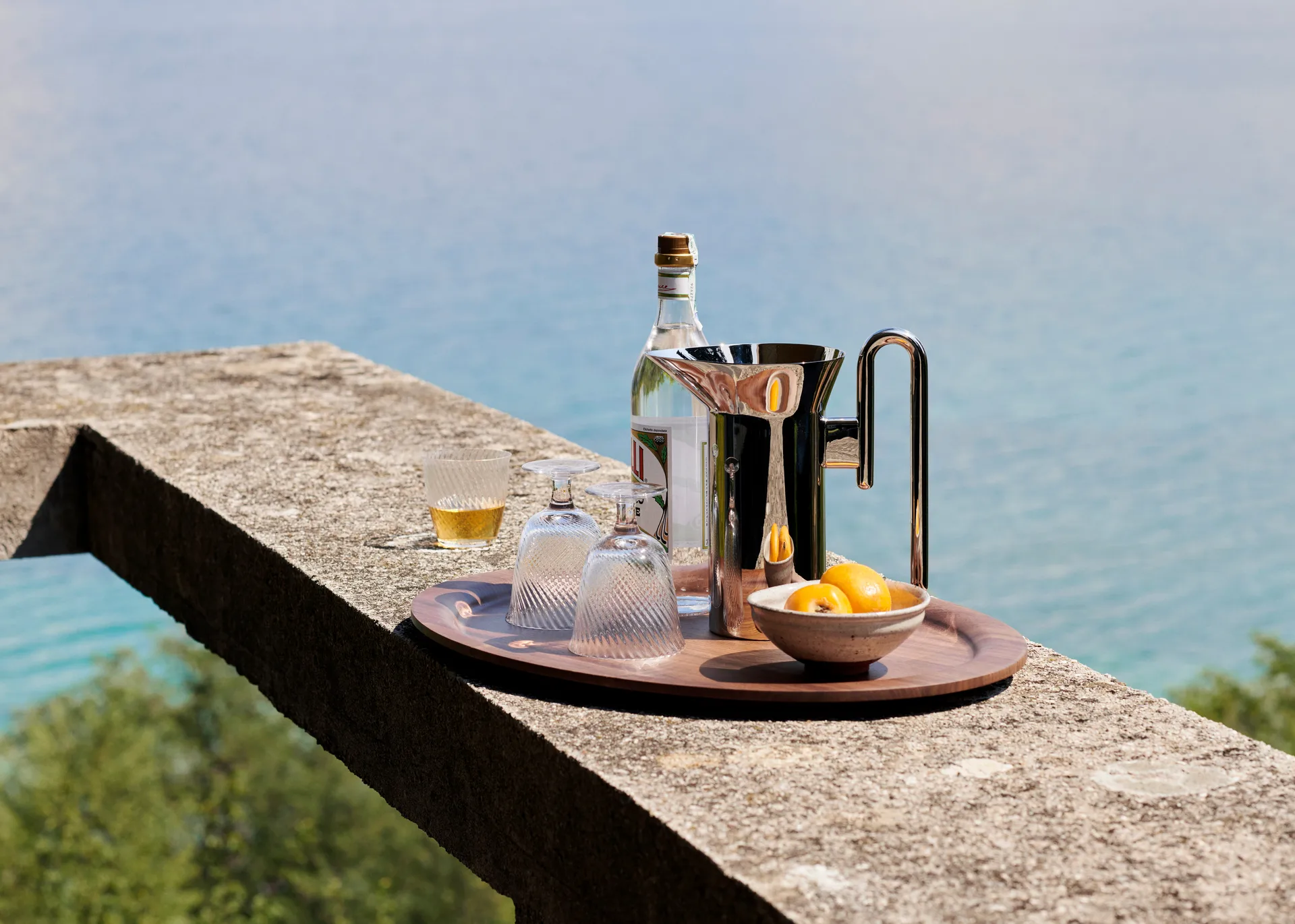 Momento JH38 kanna 1 liter, Polished Steel &Tradition