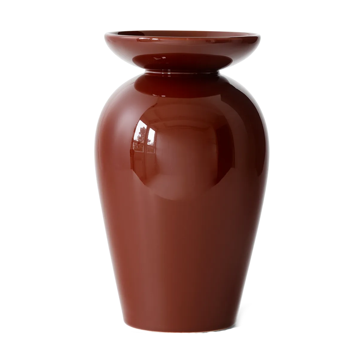 Momento JH47 vas 24 cm, Red brown &Tradition