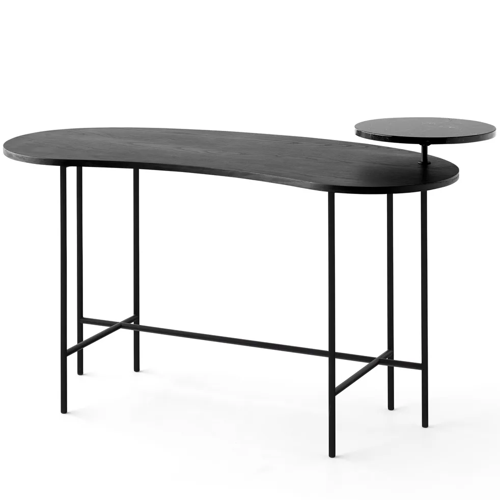 Palette skrivbord JH9, Svart-svart &Tradition