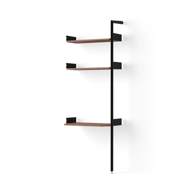 Rombe IF5 add-on hylla+skrivbord ant.-lack valnöt - &Tradition