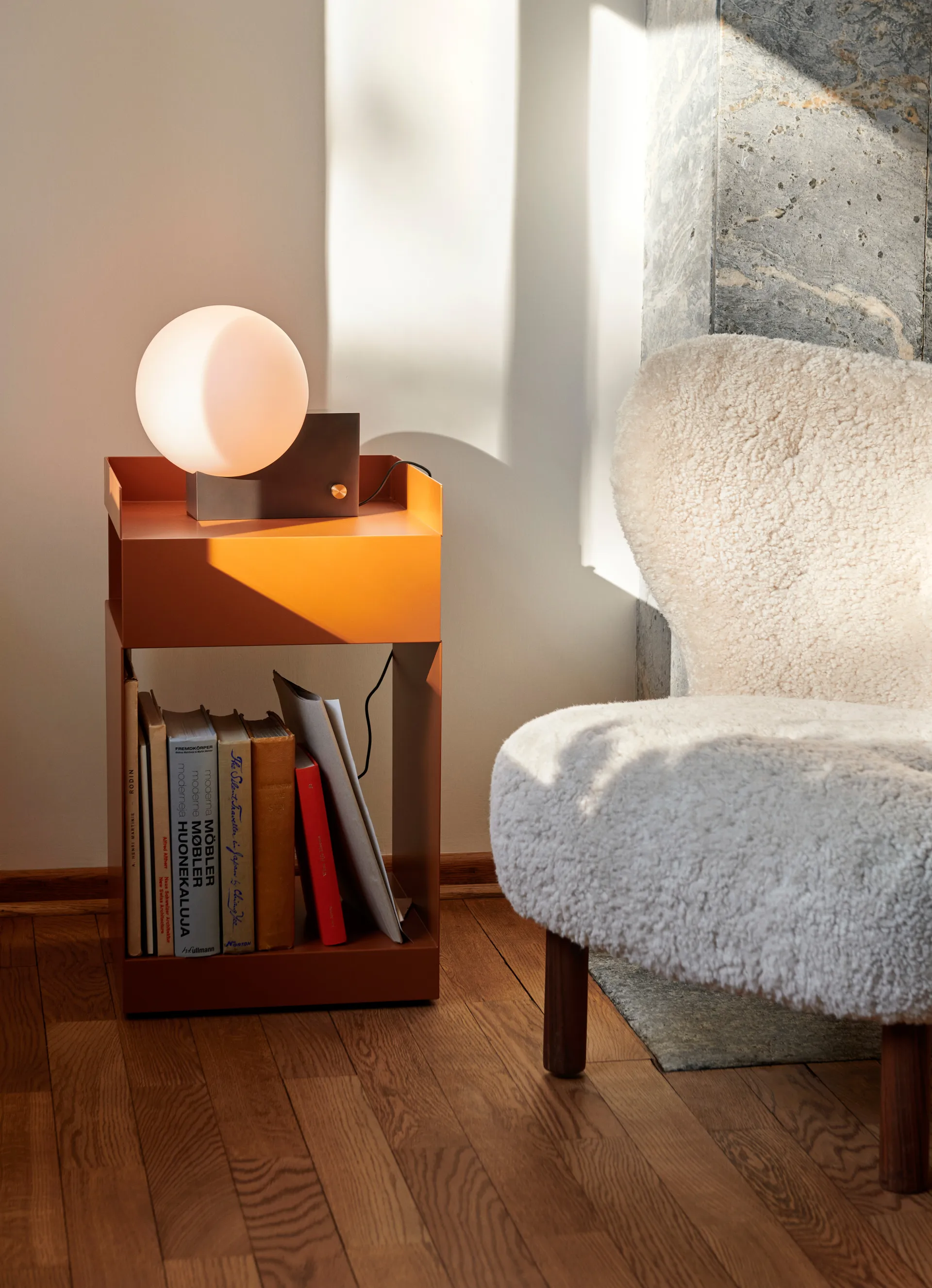 Rotate SC73 serveringsvagn terracotta, Terracotta &Tradition