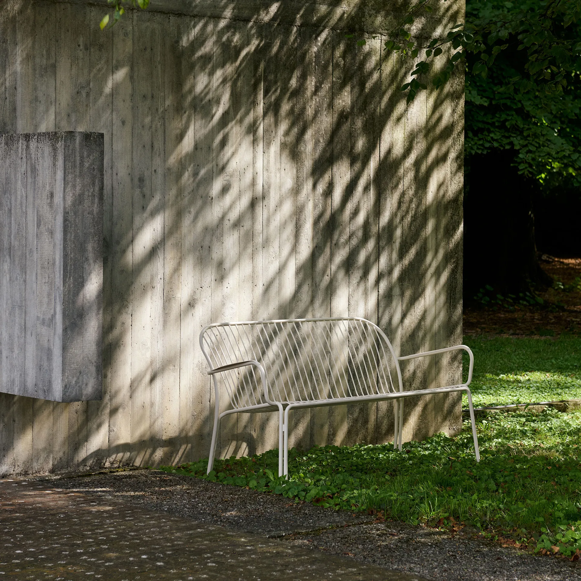 Thorvald SC110 loungesoffa, Ivory, 143 cm &Tradition