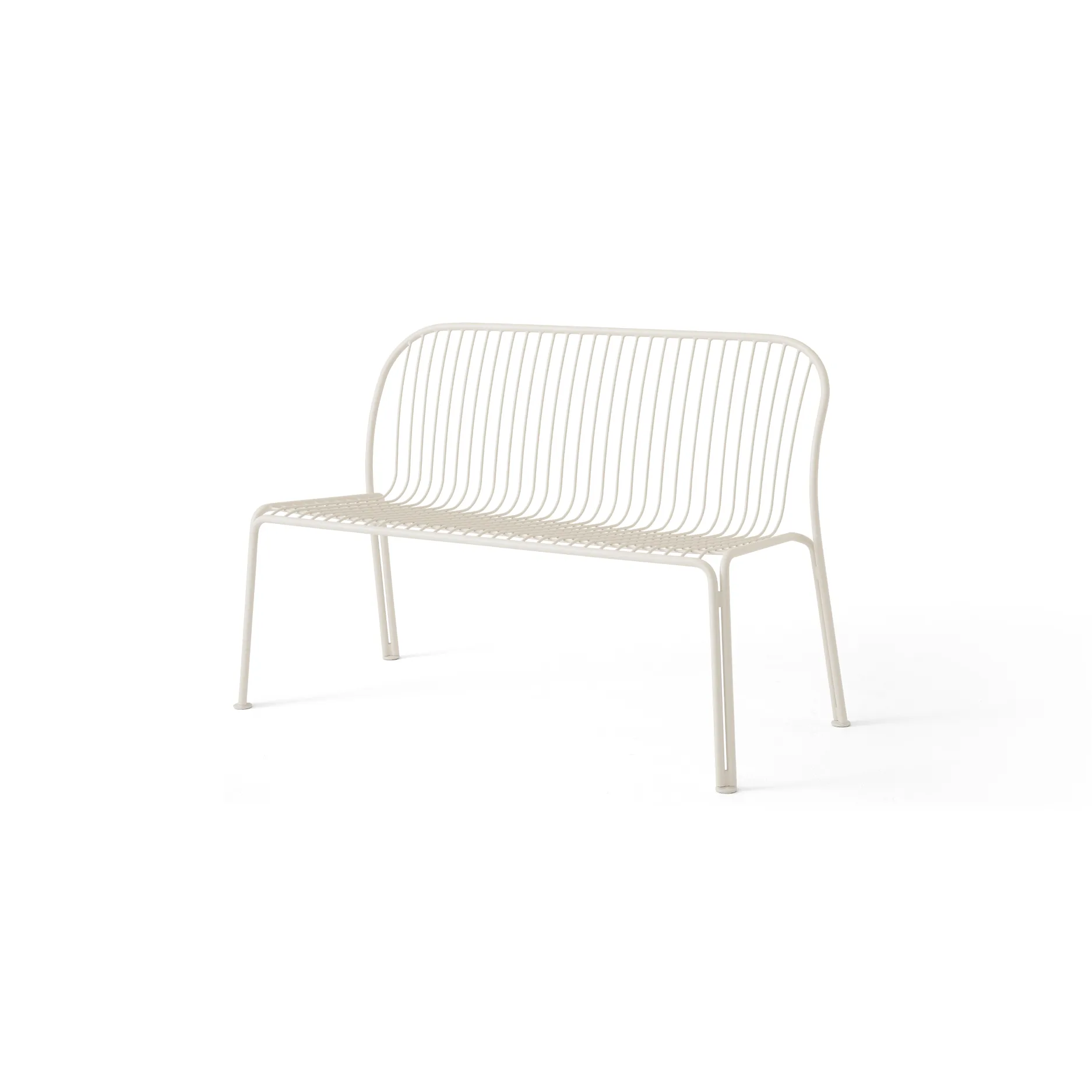 Thorvald SC111 bänk, Ivory, 129 cm &Tradition