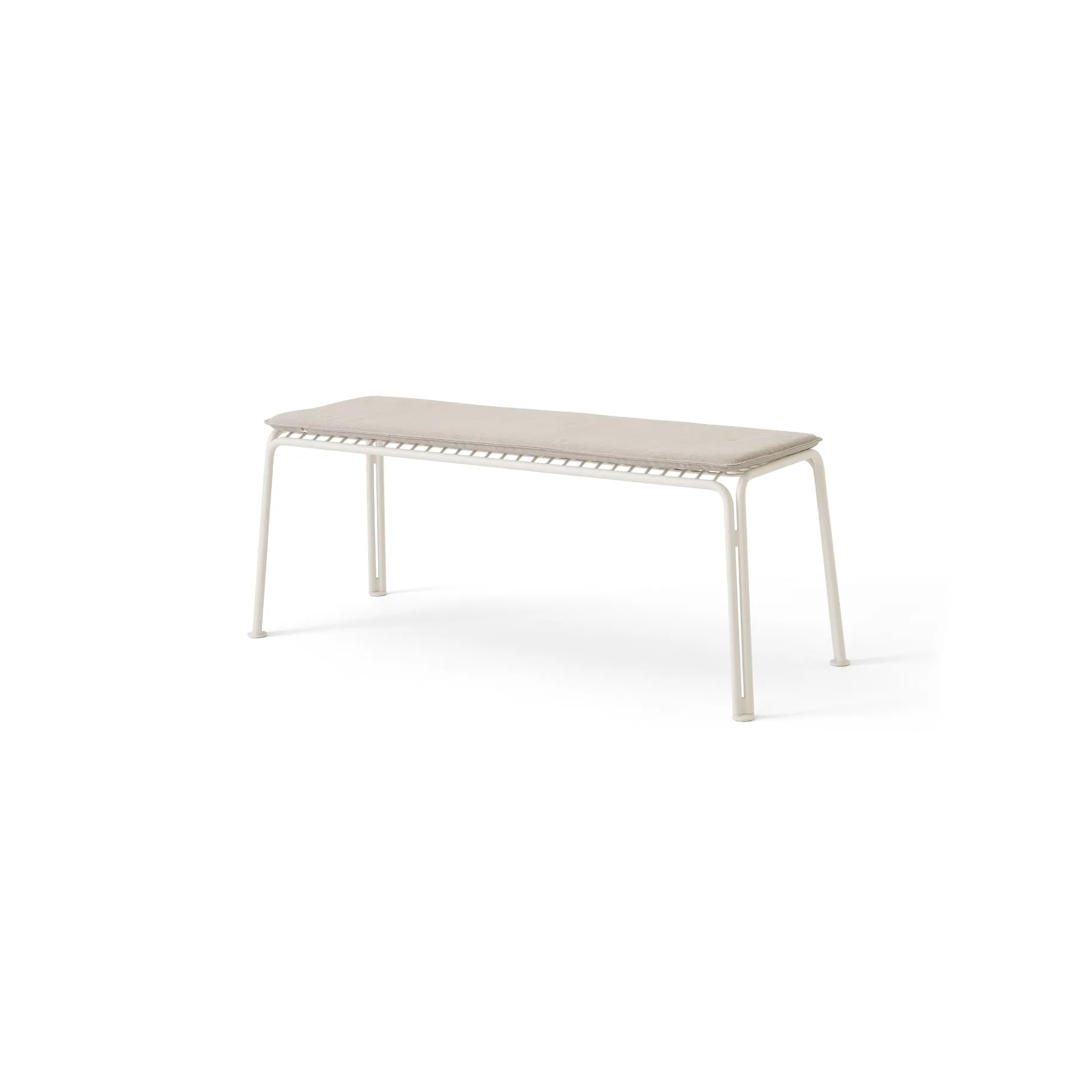 Thorvald SC112 bänk, Ivory, 125 cm &Tradition