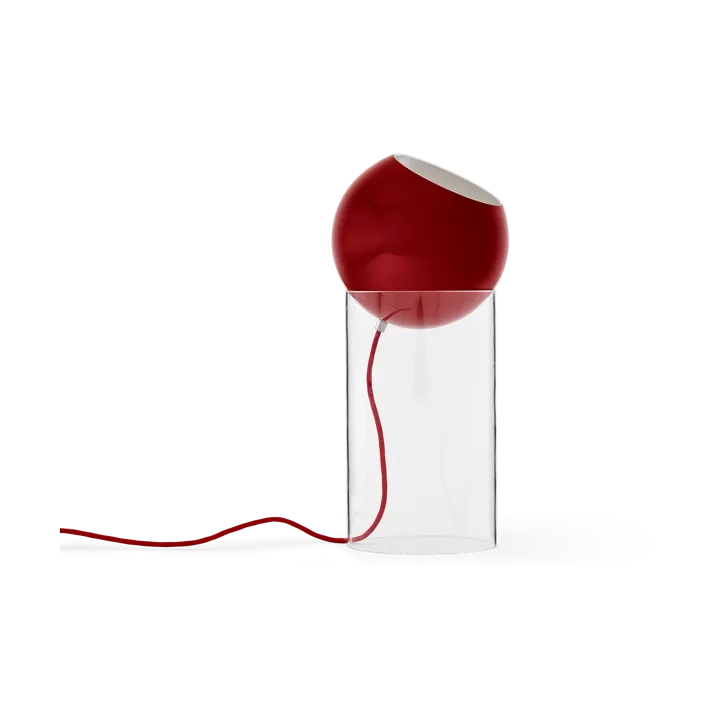Topan VP14 golvlampa 46,5 cm - Clear-vermilion red - &Tradition