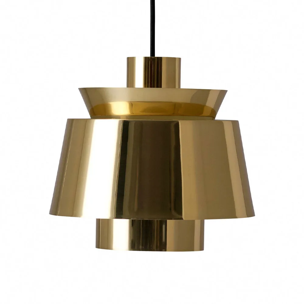 Utzon JU1 lampa, Brass plated (mässingspläterad) &Tradition