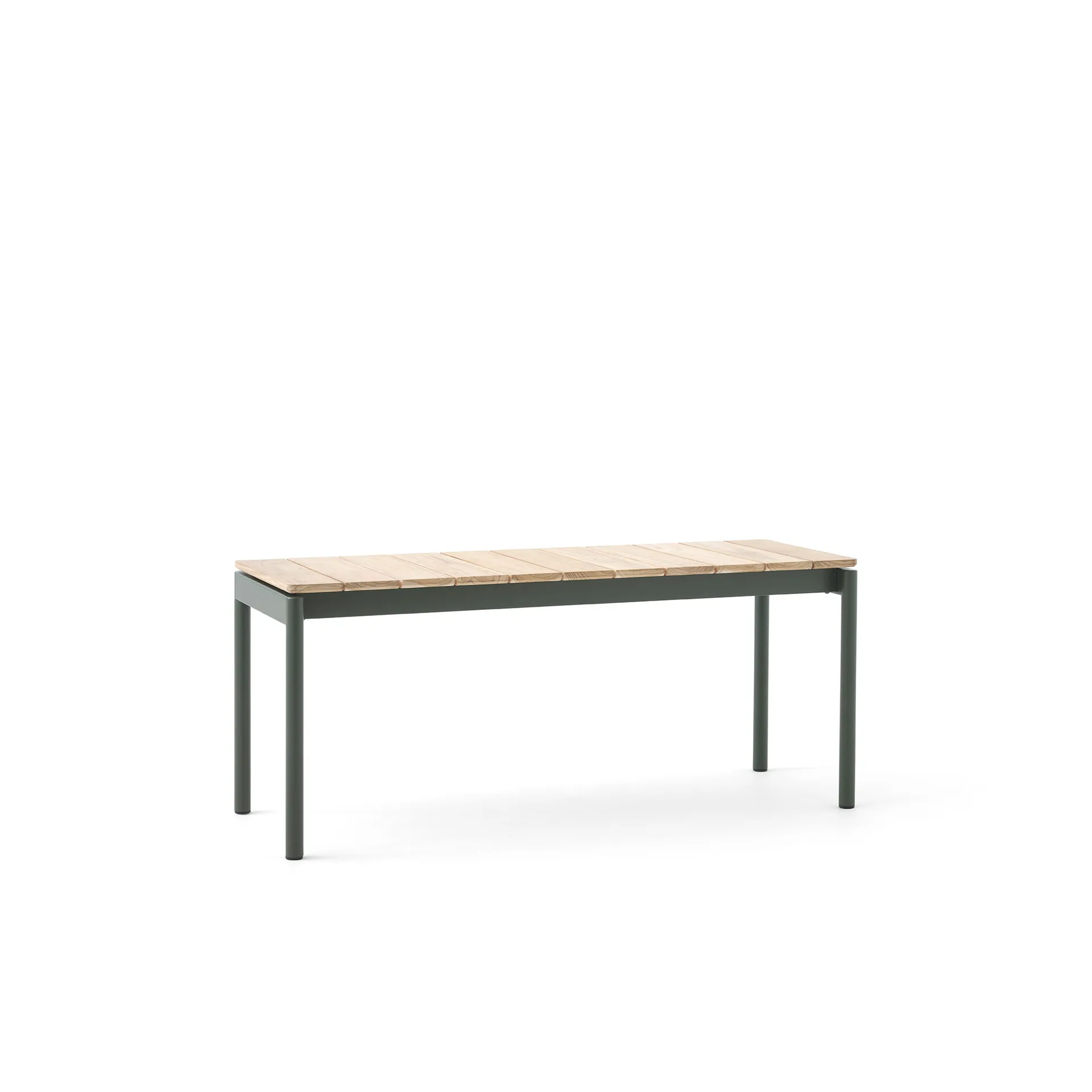 Ville AV27 bänk small 110x40 cm, Bronze green &Tradition