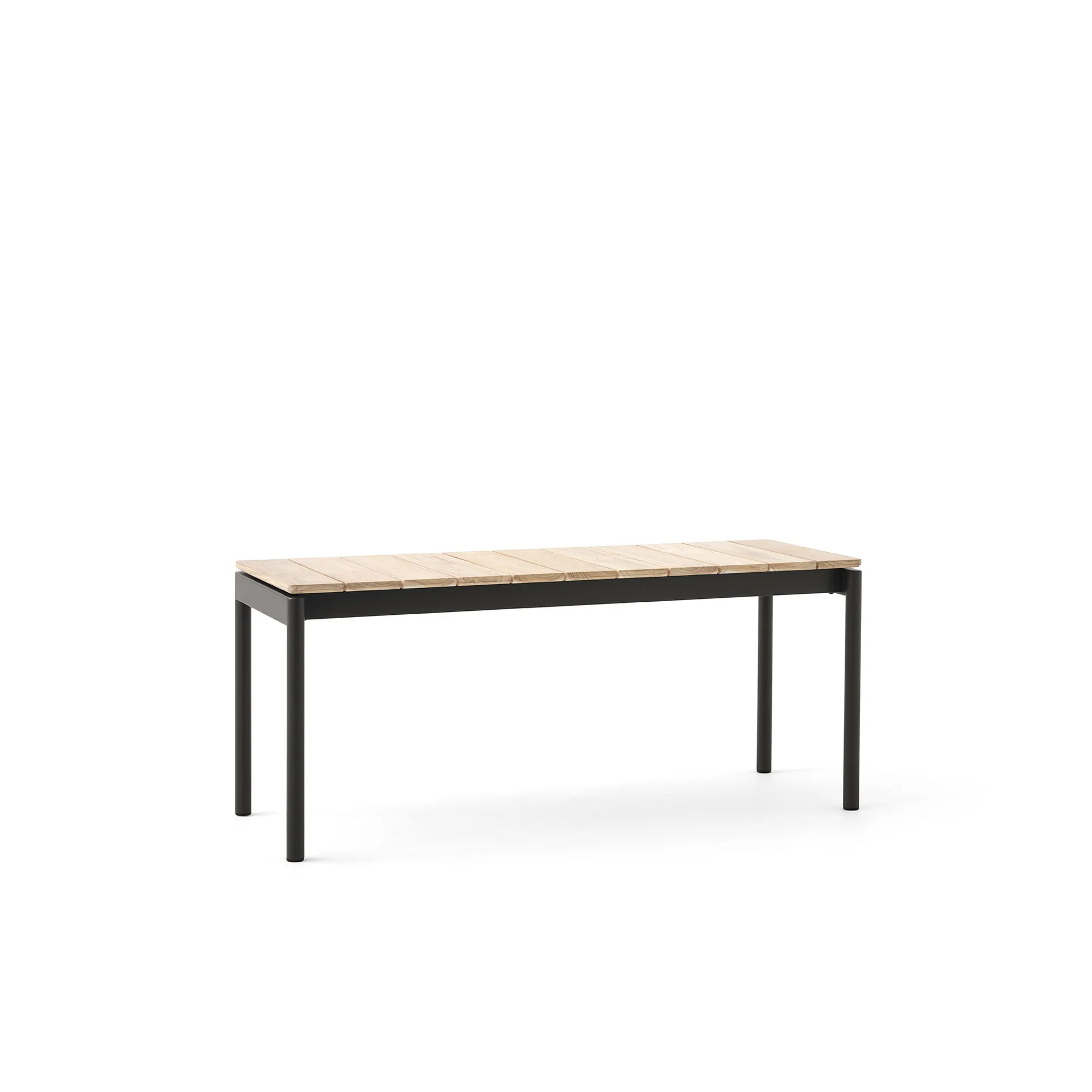 Ville AV27 bänk small 110x40 cm, Warm black &Tradition