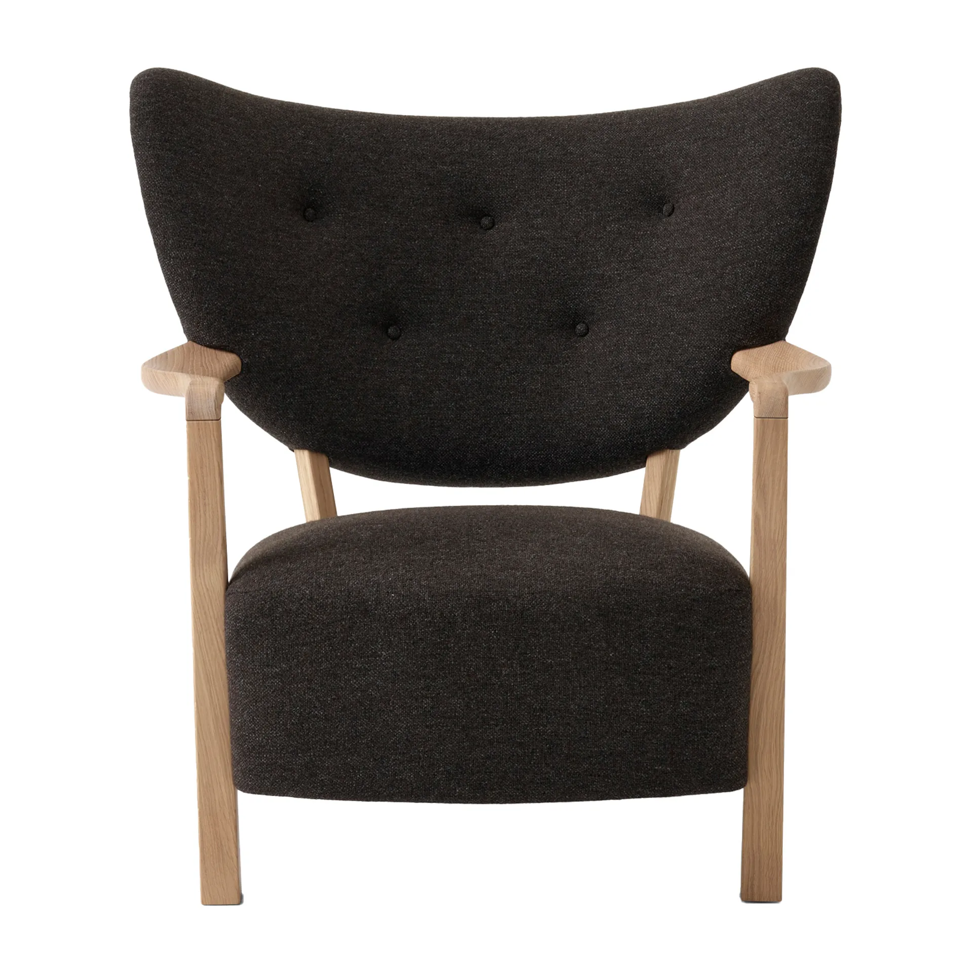 Wulff Lounge Chair ATD2 fåtölj, Oljad ek-Hallingdal &Tradition