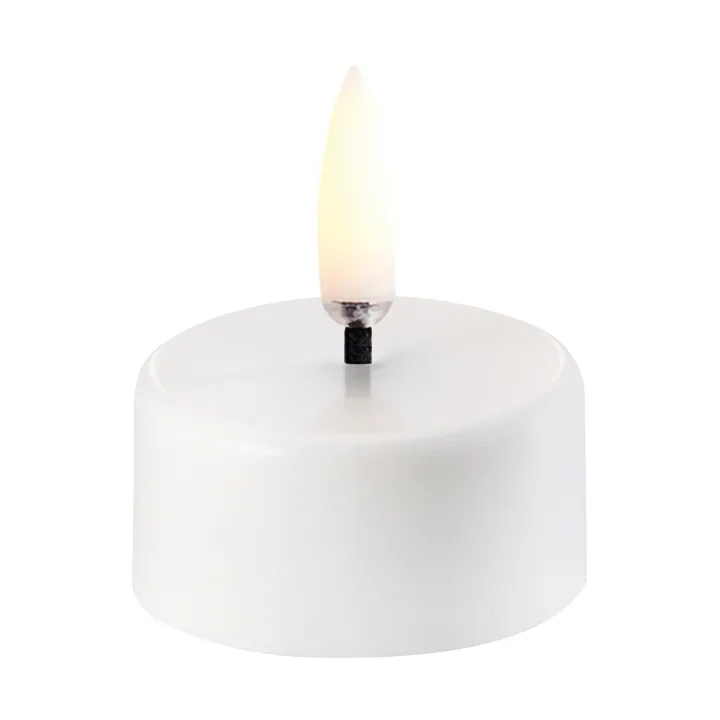 Uyuni LED värmeljus vit - Ø3,9x2,1 cm - Uyuni Lighting