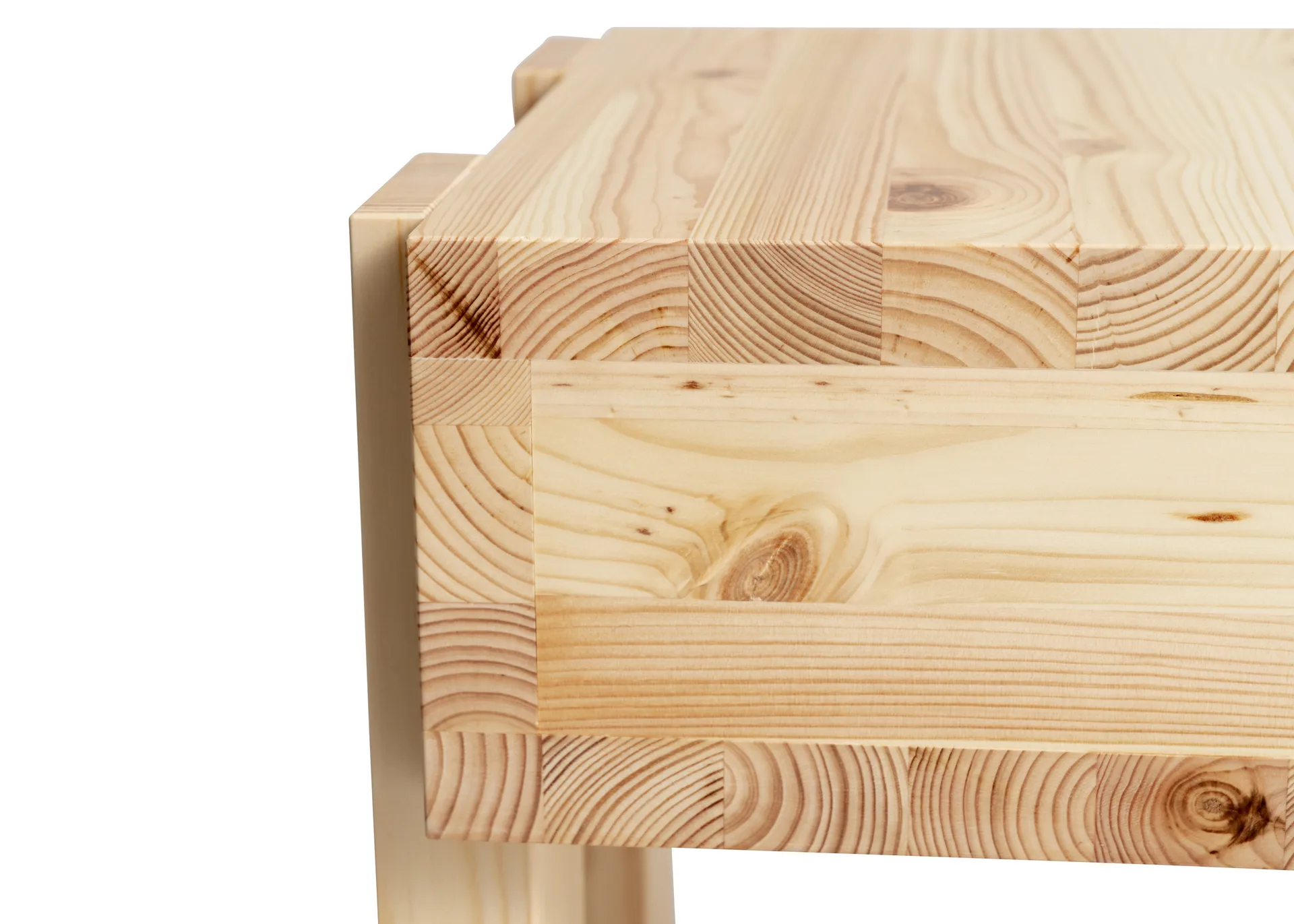 003 Stilts Side Table sidobord, Matt oljevaxad furu 40x36x45 cm Vaarnii