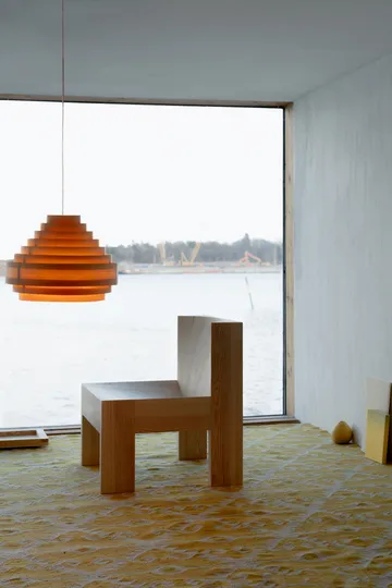 005 Lounge Chair loungestol - Matt oljevaxad furu - Vaarnii