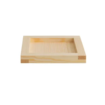 009 Tray bricka - Oljevaxad furu, 33x33x6 cm - Vaarnii