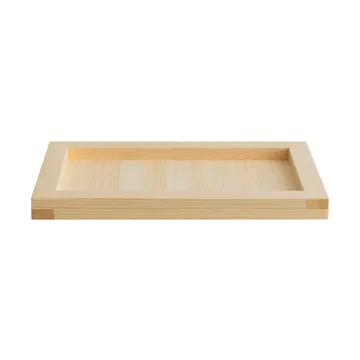 009 Tray bricka - Oljevaxad furu, 54x33x6 cm - Vaarnii