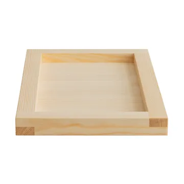 009 Tray bricka - Oljevaxad furu, 54x33x6 cm - Vaarnii