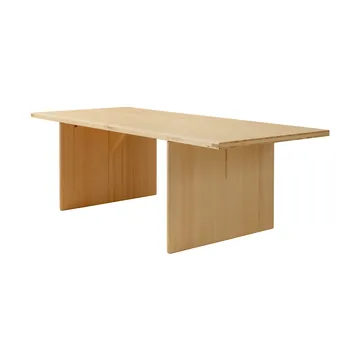 012 Kolmio Dining Table bord - Matt oljevaxad furu, 227x95x72 cm - Vaarnii