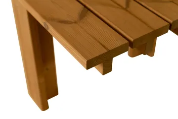 013 Osa Outdoor Table bord - Värmebehandlad furu, 182x75x78 cm - Vaarnii