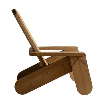 015 Peace Outdoor Lounge Chair loungestol - Värmebehandlad furu - Vaarnii