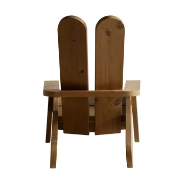 015 Peace Outdoor Lounge Chair loungestol - Värmebehandlad furu - Vaarnii