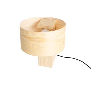018 Hoop Table Lamp bordslampa - Matt oljevaxad furu, 34 cm - Vaarnii