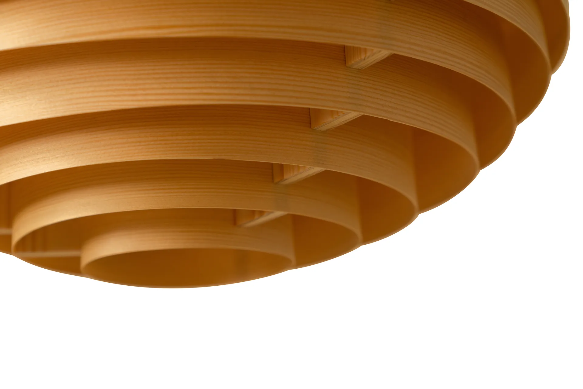 1002 Hans Pendant pendel, Matt oljevaxad furu, Ø46 cm Vaarnii