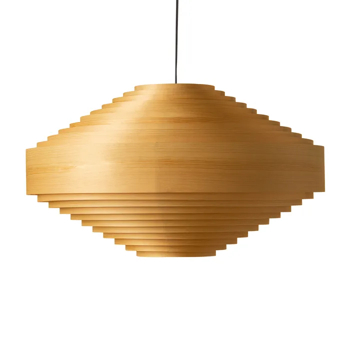 1003 Hans Pendant pendel - Matt oljevaxad furu, Ø60 cm - Vaarnii