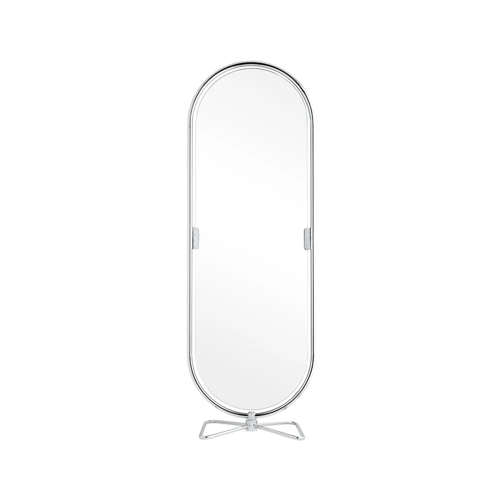 Panton System 123 golvspegel, Krom Verpan